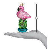 Old World Christmas Flamingo Christmas Ornament