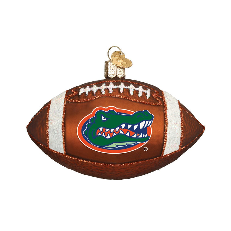 Old World Christmas Florida Football Ornament