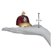 Old World Christmas Florida State Baseball Cap Ornament