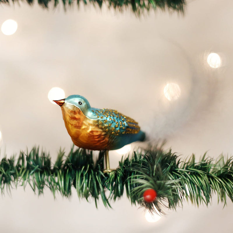 Old World Christmas Forest Finch Ornament