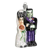Old World Christmas Frankenstein & Bride