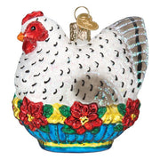Old World Christmas French Hen Ornament