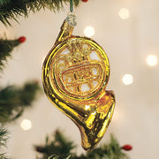 Old World Christmas French Horn Ornament