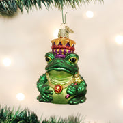 Old World Christmas Frog King Ornament