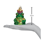 Old World Christmas Frog King Ornament