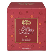 Old World Christmas Frosted Cranberry Mandarin Candle