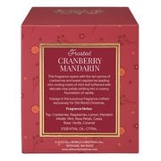 Old World Christmas Frosted Cranberry Mandarin Candle