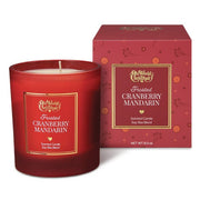 Old World Christmas Frosted Cranberry Mandarin Candle
