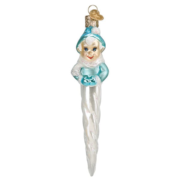Old World Christmas Frosty Elf Icicle Ornament
