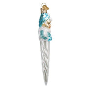 Old World Christmas Frosty Elf Icicle Ornament