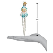 Old World Christmas Frosty Elf Icicle Ornament
