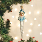 Old World Christmas Frosty Elf Icicle Ornament