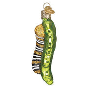 Old World Christmas Fuzzy Caterpillar Ornament