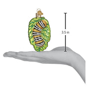 Old World Christmas Fuzzy Caterpillar Ornament