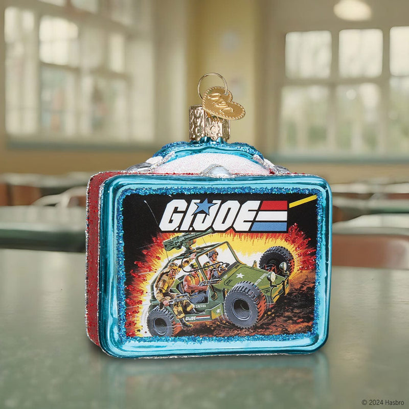 Old World Christmas G.I. Joe Lunchbox Ornament