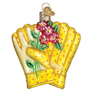 Old World Christmas Gardening Gloves Ornament