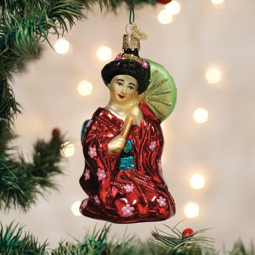 Old World Christmas Geisha Ornament