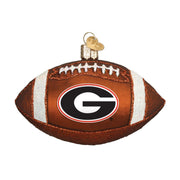 Old World Christmas Georgia Football Ornament