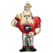 Old World Christmas Georgia Hairy Dawg Ornament