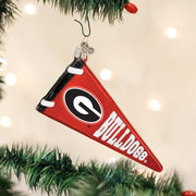 Old World Christmas Georgia Pennant Ornament