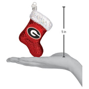 Old World Christmas Georgia Stocking Ornament