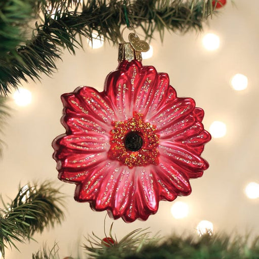 Old World Christmas Gerbera Daisy Ornament