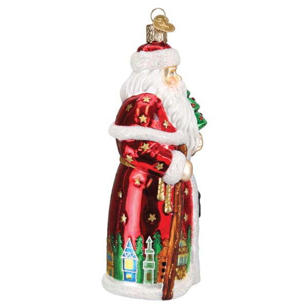 Old World Christmas German Santa Ornament