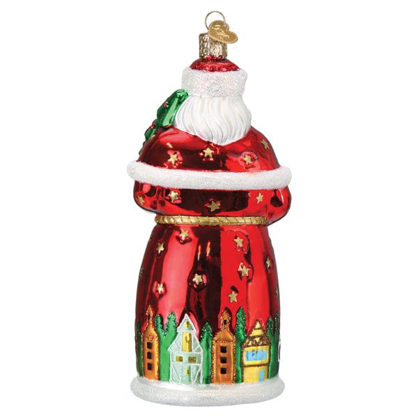 Old World Christmas German Santa Ornament