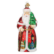 Old World Christmas German Santa Ornament