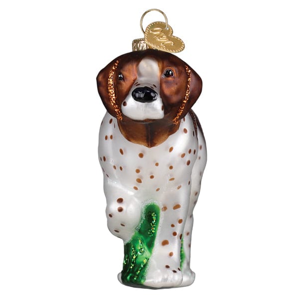 Old World Christmas German Shorthaired Pointer Ornament