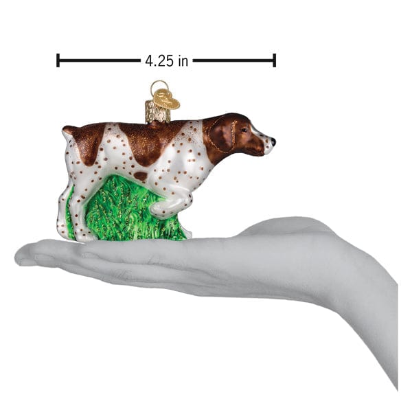 Old World Christmas German Shorthaired Pointer Ornament