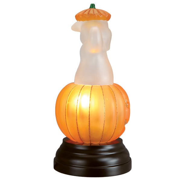 Old World Christmas Ghost Pumpkin Light