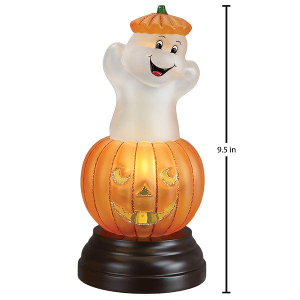 Old World Christmas Ghost Pumpkin Light