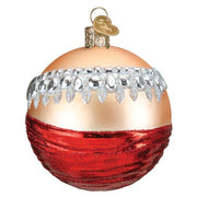 Old World Christmas Girl's Best Friend Round Ornament