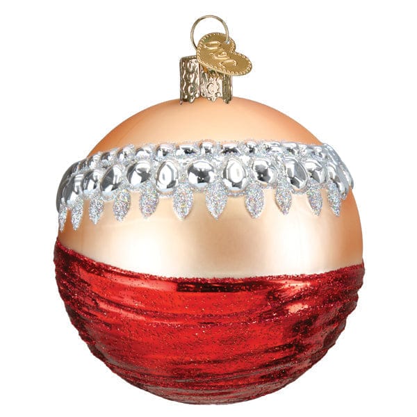 Old World Christmas Girl's Best Friend Round Ornament