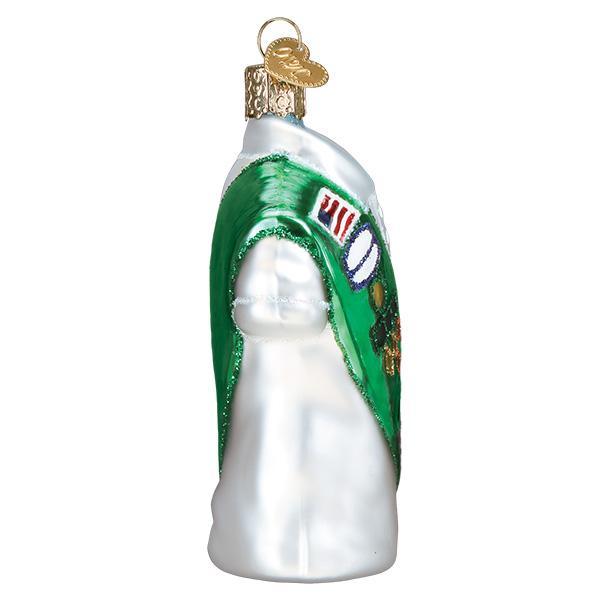 Old World Christmas Girl Scout Uniform Ornament