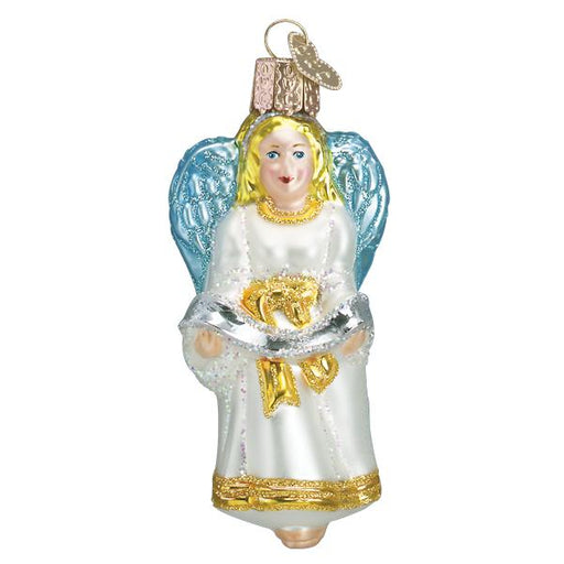 Old World Christmas Glad Tidings Angel Ornament