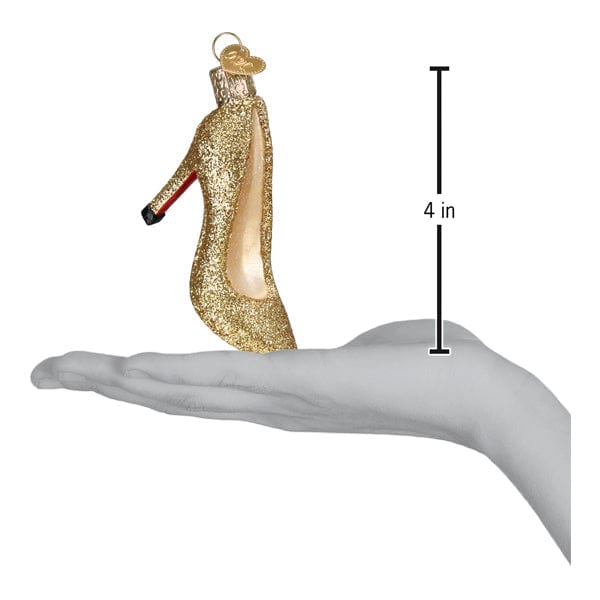 Old World Christmas Glam Heel Ornament