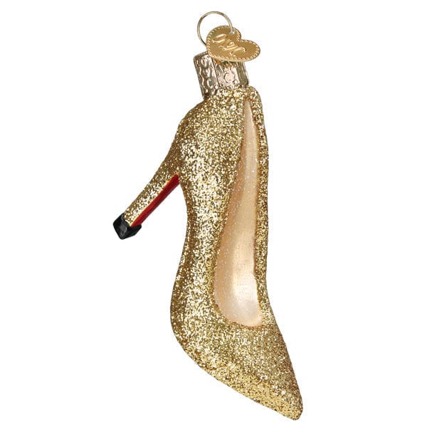 Old World Christmas Glam Heel Ornament