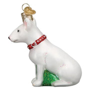 Old World Christmas Glass Bull Terrier Ornament