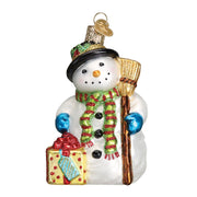Old World Christmas Gleeful Snowman Ornament