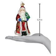 Old World Christmas Glistening Golden Santa