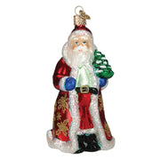 Old World Christmas Glistening Golden Santa