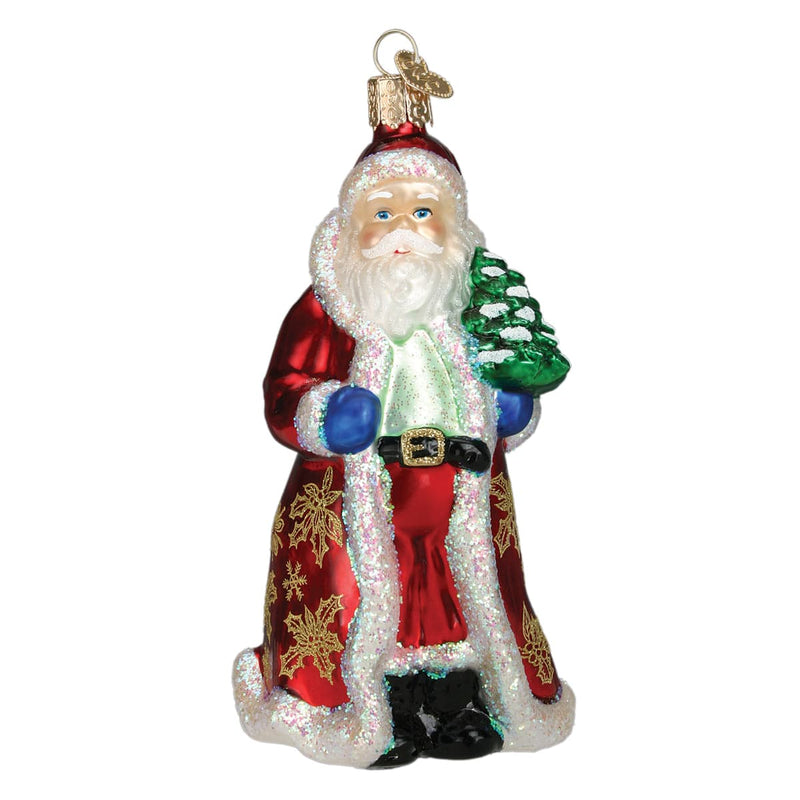 Old World Christmas Glistening Golden Santa