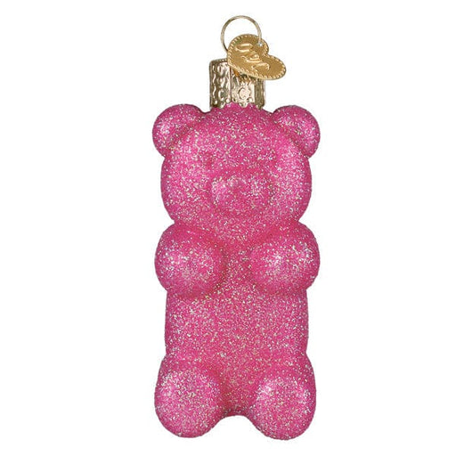 Old World Christmas Glistening Jelly Bear Ornament