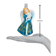 Old World Christmas Glistening Snowflake Angel