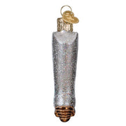 Old World Christmas Glittered Boot Ornament