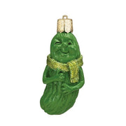 Old World Christmas Go Pickle! Game & Ornament