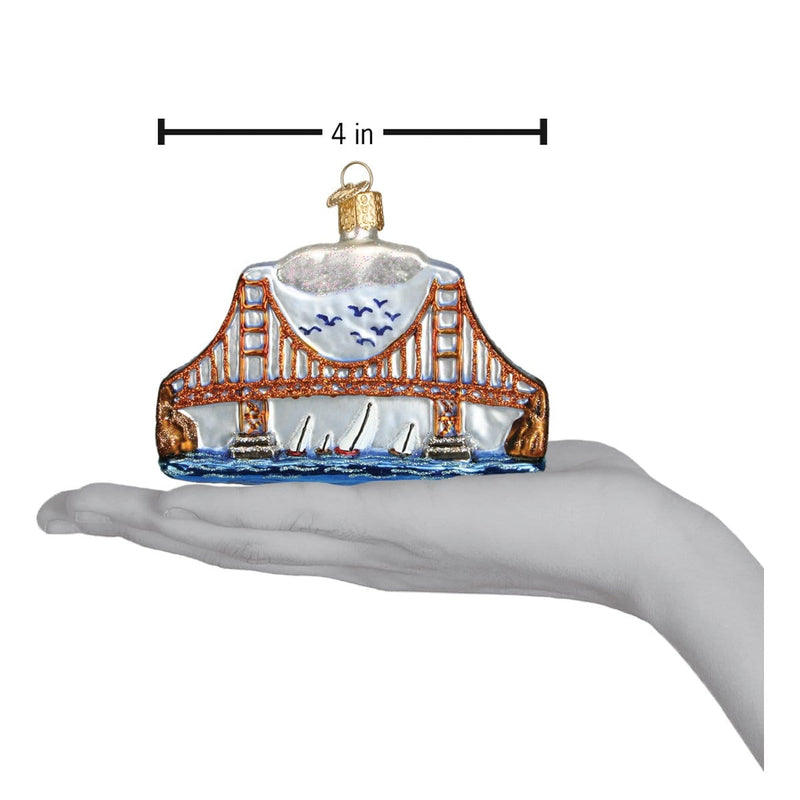 Old World Christmas Golden Gate Bridge Ornament