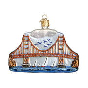 Old World Christmas Golden Gate Bridge Ornament